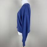 Lululemon  Perfectly Oversized Cropped Crew Softstreme Sweatshirt Womens 4 Purple Photo 5