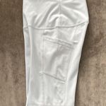 90degree by Reflex biker shorts with side pockets. Size XS. Color light gray. Gray Photo 2