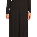 Favorite Daughter The Rosie Twist Midi Dress in Black NWT sz L Size L Photo 0