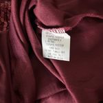 Ivy City Co Sequin Starstruck Long Sleeve Midi Dress Wine Formal Size XS Red Photo 3