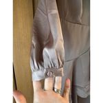 Lucy Paris NWOT Adonia Satin Wrap Dress in Lavender Women’s size Small Photo 4