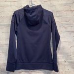 The North Face  Hoodie Womens Small Blue Pink Full Zip Up Sweatshirt Athletic Gym Photo 4