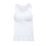 Camisole Shapewear for Women TaLELINTA Seamless Body Shaper Slimming Waist XL White Photo 1