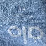 Alo Yoga  Interlace Blue Size Medium Womens High Rise Leggings Activewear Stretch Photo 7