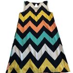 Rachel Kate Sleeveless Dress women’s size small chevron print made in the USA Photo 1