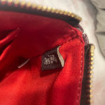 Coach  Wristlet Brown and red Leather Photo 5