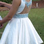Rachel Allen White Homecoming Dress  Photo 1