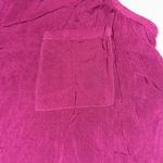 Splendid Cranberry collared sleeveless blouse pocket super soft Large Photo 6