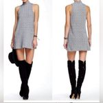 Free People ‎ Twiggy Cotton Mock Neck Mini Dress Size Medium Photo 1