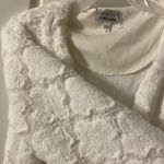Robbie Bee NWOT Signature by  Plush White Shawl Photo 4