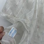 Lorraine Vintage Floral Dainty Cotton Nightgown Dress Size Large Coquette White Photo 10