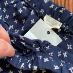 Brandy Melville  Floral Navy Shorts Photo 1