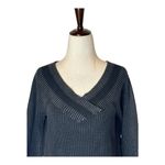 Rag and Bone Rag‎ & Bone Sweater Women Small Black Gray Ribbed Knit Off The Shoulder Dawn Photo 3