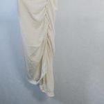 BTFBM Casual Dress Crew Neck Ruched Summer Sleeveless Bodycon Dress Size M Size M Photo 4