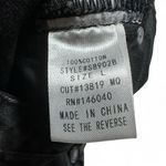 Signature Brand Black Distressed Jean Denim shorts size large Photo 6