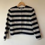 Alice + Olivia Alice Olivia tweed cropped blazer, hook and eye closure Photo 0