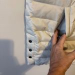 J.Jill  Down Quilted Vest Light Gray Puffer Full Zip Pockets Women M Lightweight Photo 5