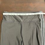 Avia Womens Athletic Leggings Black Activewear Striped Casual Medium M (8-10) Photo 7