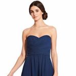 Adrianna Papell Charlotte Navy Bridesmaids Dress Photo 3