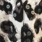 FINAL MARKDOWN LADIES’ INC Sequined Cardigan Sweater (PL) Black Size undefined Photo 4