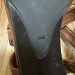 Talbots NWOT-Talbot leather Brown adjustable Sandles size 9B‎ Photo 5