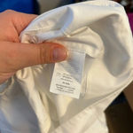 J.Crew NWT  WHITE LACE UP SHIRT DRESS Photo 3