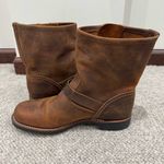 RED WING 3356 SHORT ENGINEER COOPER ROUGH & TOUGH BOOTS WOMEN US SZ 9 EU40 UK6.5 Brown Photo 5