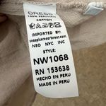 SEASPICE resort Daphne Halter maxi dress NWT‎ XL 100% Peruvian cotton Tan Photo 13