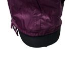 Champion Cropped Jacket Women Size Large Dark Purple Y2K Style Photo 4