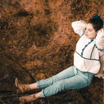 POL fun Aztec chenille sweater Size M Photo 3