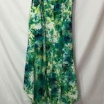 Romeo + Juliet Couture  Green Floral Hi Low Dress Womens L Y2k Hannah Montana Photo 6