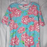Simply Southern  Bloom Floral Pearl Pocket T Shirt Dress Photo 2