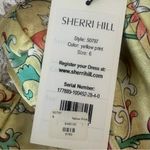 Sherri Hill  Strapless Sweetheart Corset Print Ballgown Photo 5