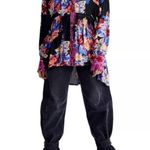 Free People FREE PEOPLEBrunch A Bunch Floral Tunic A37 Photo 2