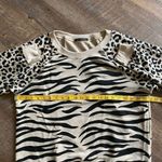 Wildfox Sweatshirt Baggy Jumper Easy Tiger NEW Oversized XS Leopard Photo 11