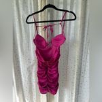 Windsor NWT Made For This Moment Rhinestone Satin Bodycon Cocktail Mini Dress XS Photo 4