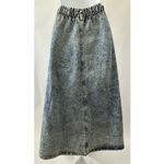 Cherokee AMAZING Vintage 80s  Acid Wash Denim Skirt Size 14 (b37) Photo 1