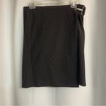 Vintage i.e. women’s business suit size 10 black/brown pinstripe Black Photo 2