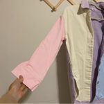 English Factory  Pastel Oversized Shirt Jacket size Medium Photo 3