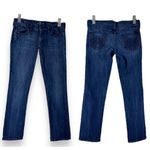 7 For All Mankind  Women’s Jeans Straight Leg Slim Low Rise Medium Blue Size 27 Photo 6