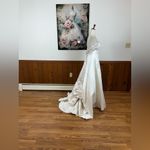 Gorgeous Vintage 90s Exclusive Bridals 2 Tone Wedding Gown! White Size 10 Photo 4