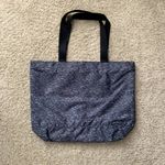 PINK - Victoria's Secret Victoria's Secret PINK gray and silver logo zip up tote bag NWT Photo 5