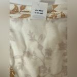 Old Navy Womens Size XXL T-Shirt Beige Brown V-Neck Floral Fall Short Sleeve New Photo 8