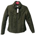 NWT Olive green NY & Co puffer jacket S Army green puffy jacket New York & Co, Photo 0