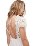 Free People  Chleo Lace Crocheted Jumpsuit Sz XS Photo 9