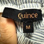 Quince  Striped Drawstring Linen Pants Size Medium Photo 5