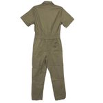 Dickies  Women's Vale Cotton Short Sleeve Coverall Jumpsuit Khaki, Size M, NWOT Photo 2