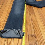 frame denim Frame Le High Straight Chewed Hem Blue Jeans Size 28 Photo 5