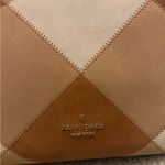 Kate Spade  Leila Triple Compartment Patchwork Suede Brown Medium Shoulder Bag Photo 1