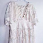 Baltic Born  Clarisa Lace Midi Dress V-Neckline New Without Tags Photo 3